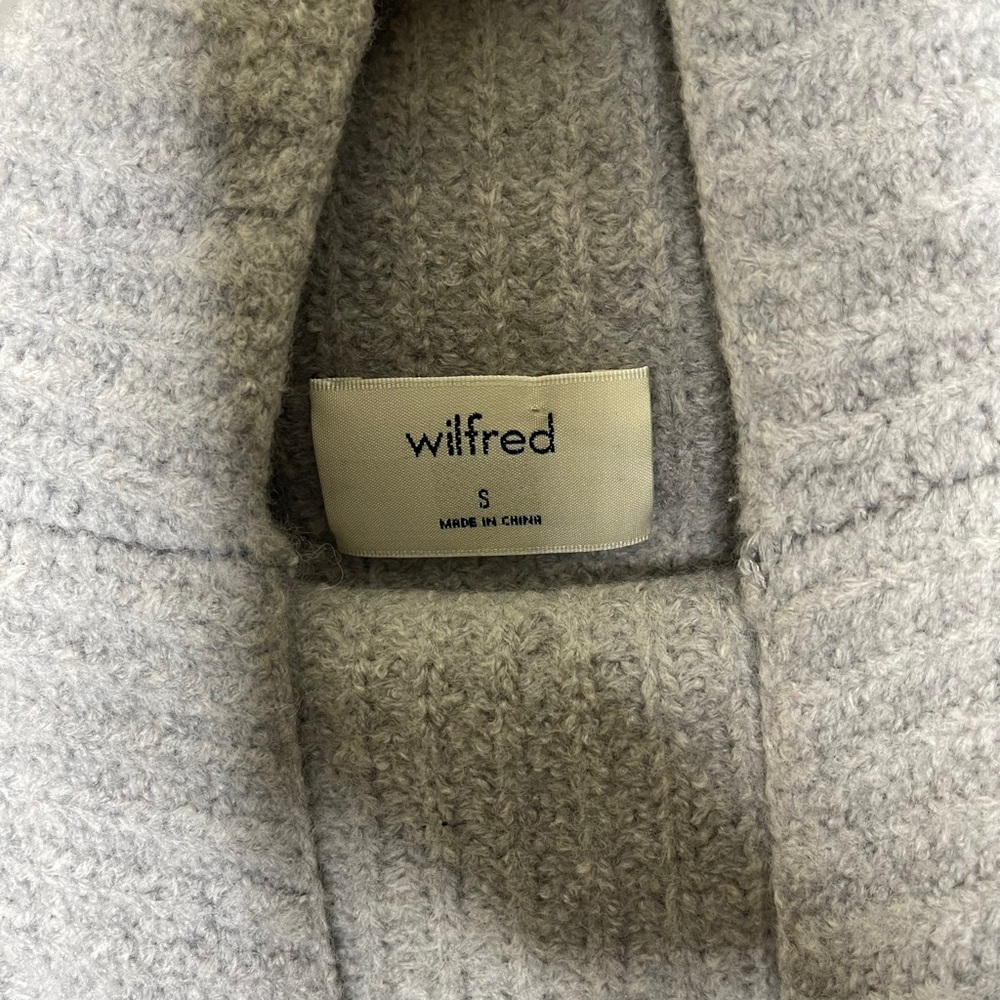 Wilfred Gray Cowl Neck Sweater - Picture 6 of 7